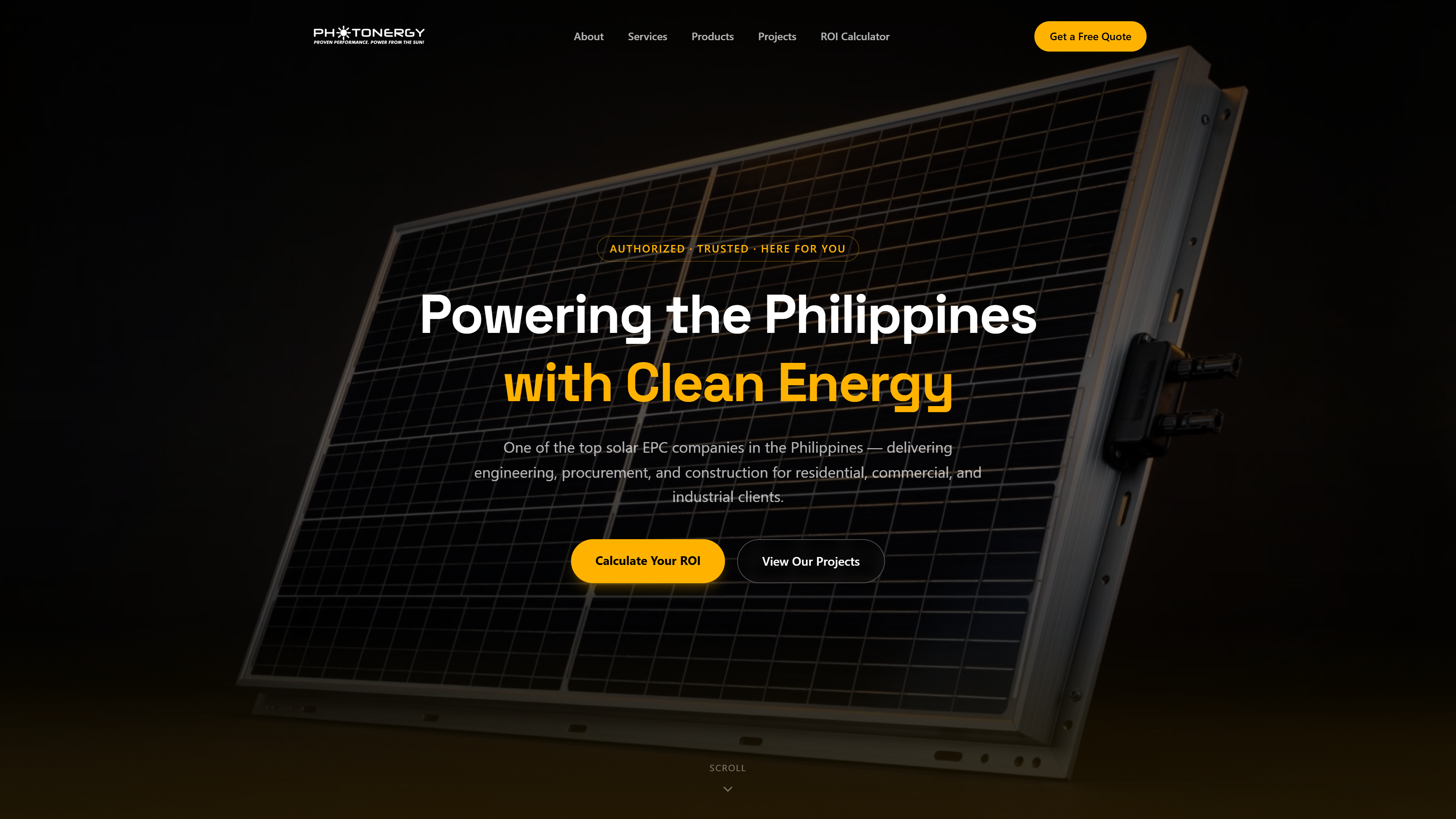 Photonergy Inc. — Corporate website by StackHaus